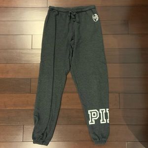 PINK Grey Sweatpants